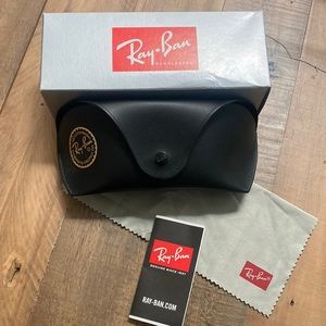Ray-Ban sunglass case and box
